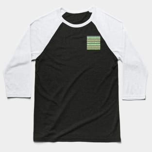 Discrete Agender pattern | LGBTQ+ Baseball T-Shirt